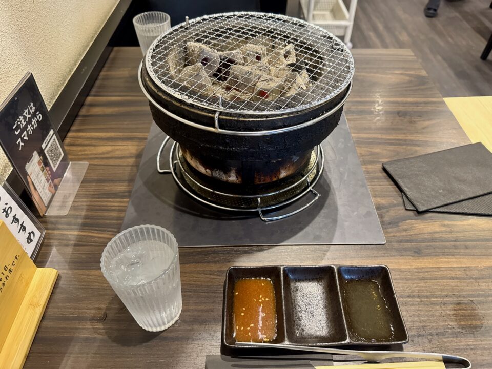 「炭火焼肉 樹」炭火