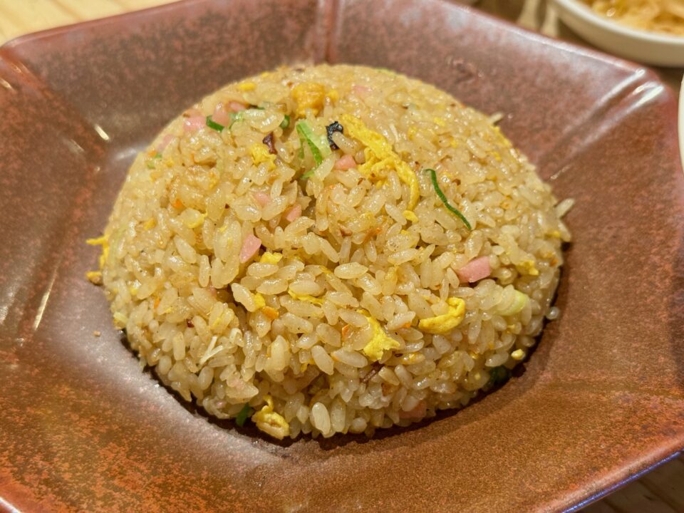 「ラーメン龍の家 下郡バイパス店」焼きめし・Bセット