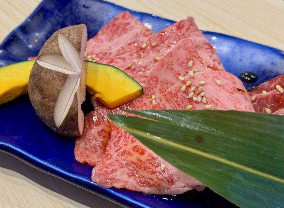 「炭火焼肉 樹」カルビ