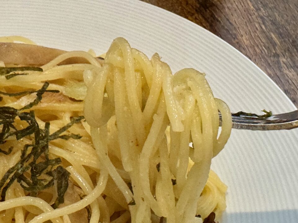 「Pasta.Q」和風パスタ・若鶏と白ねぎ