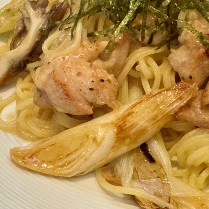 「Pasta.Q」和風パスタ・若鶏と白ねぎ