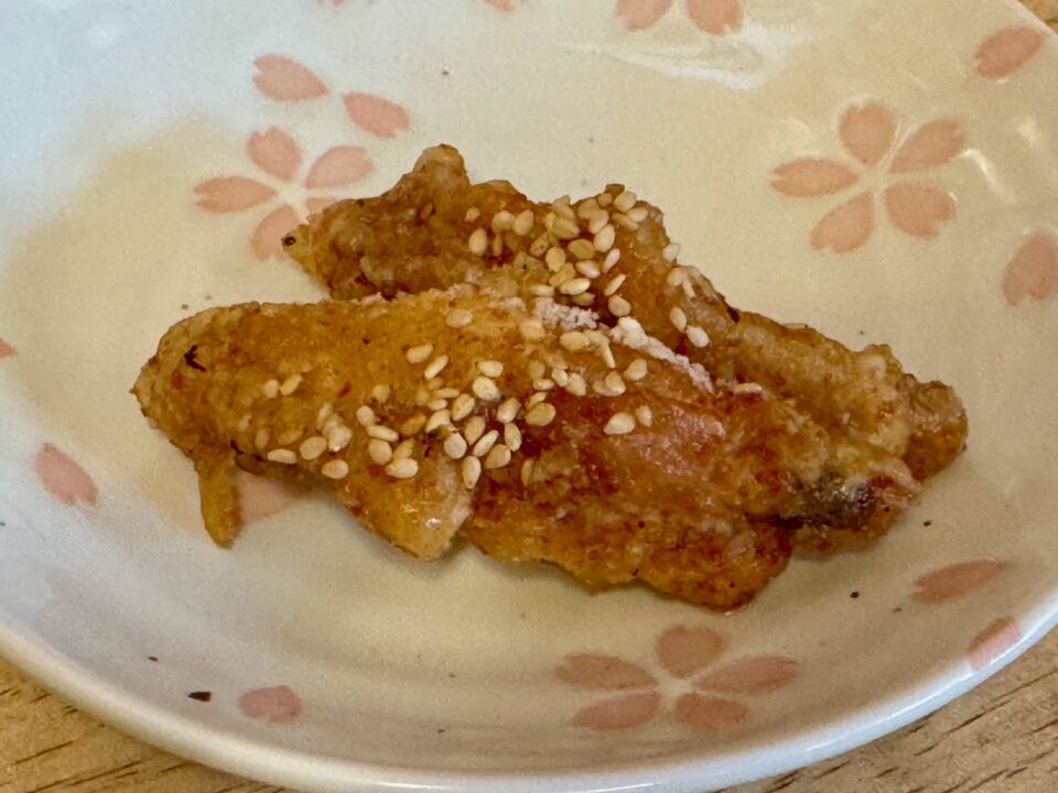 「焼きそば えこう」ピリ辛 手羽中