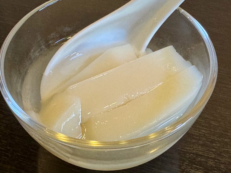 「上海園」杏仁豆腐