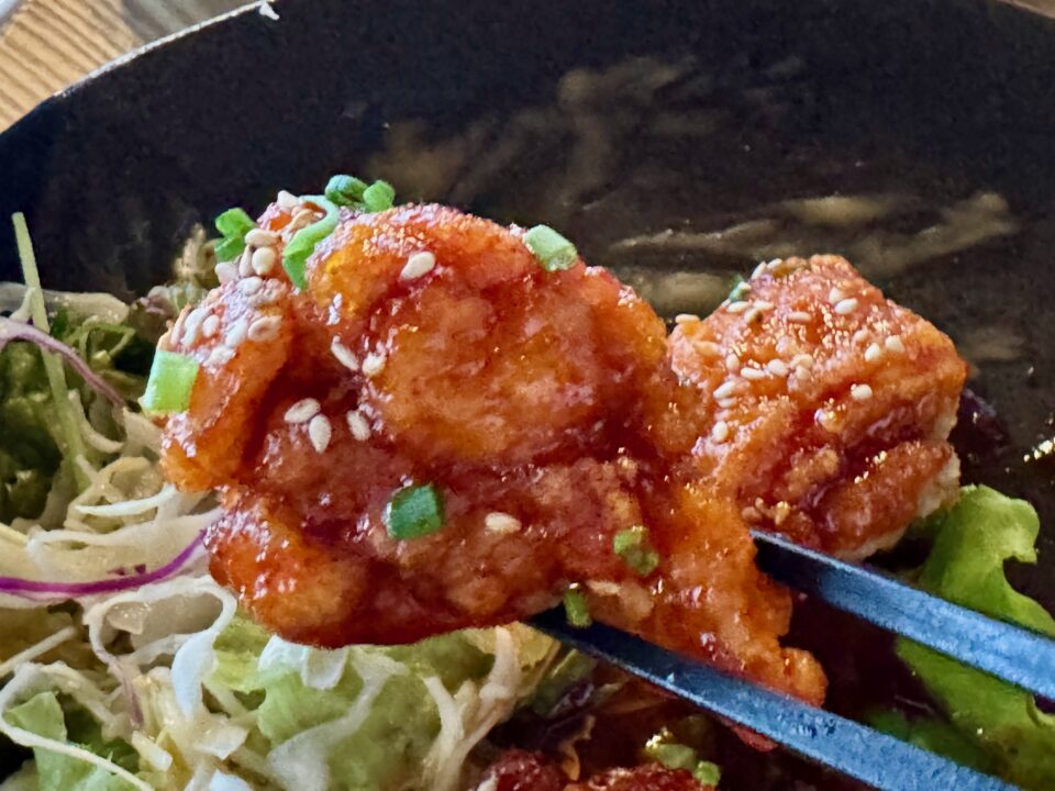 「Lunch＆Cafe SOSHIJI」やみつき甘辛唐揚げ