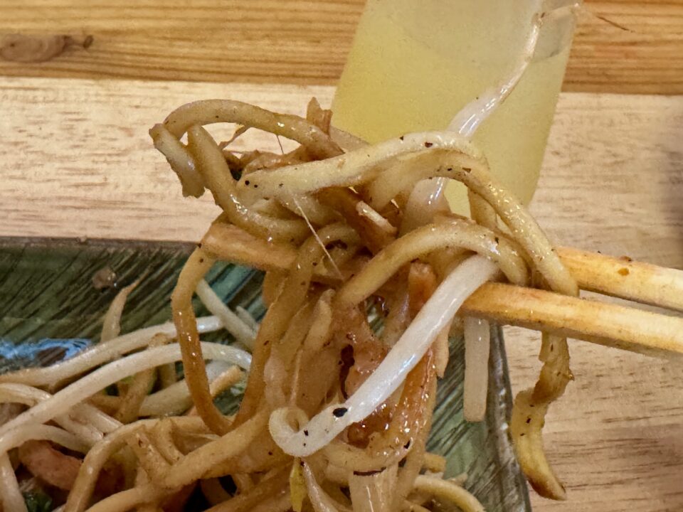 「焼きそば えこう」塩焼きそば