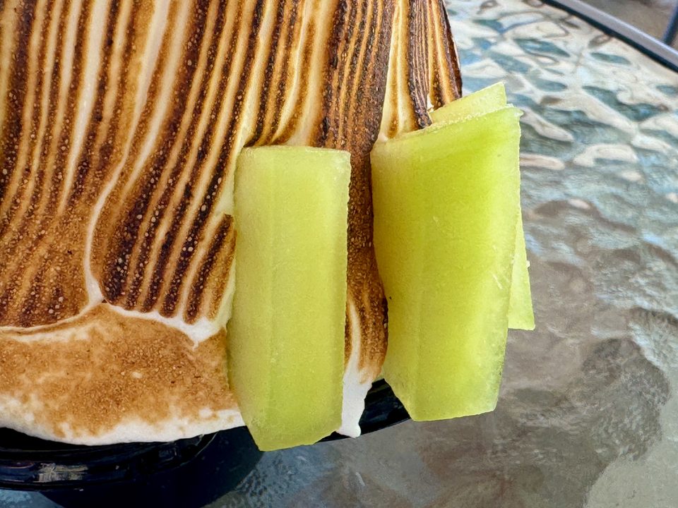 「洋菓子工房 アンティーク」焼き氷・めろまかろん