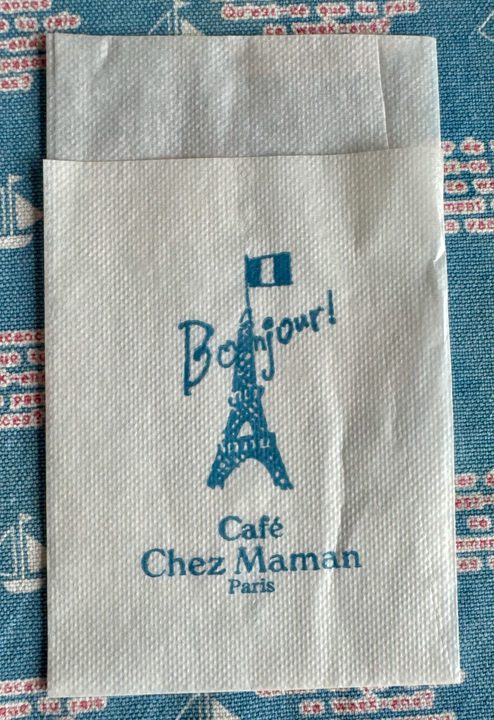 「Chez Maman(シェ・ママン)」ペーパーナプキン