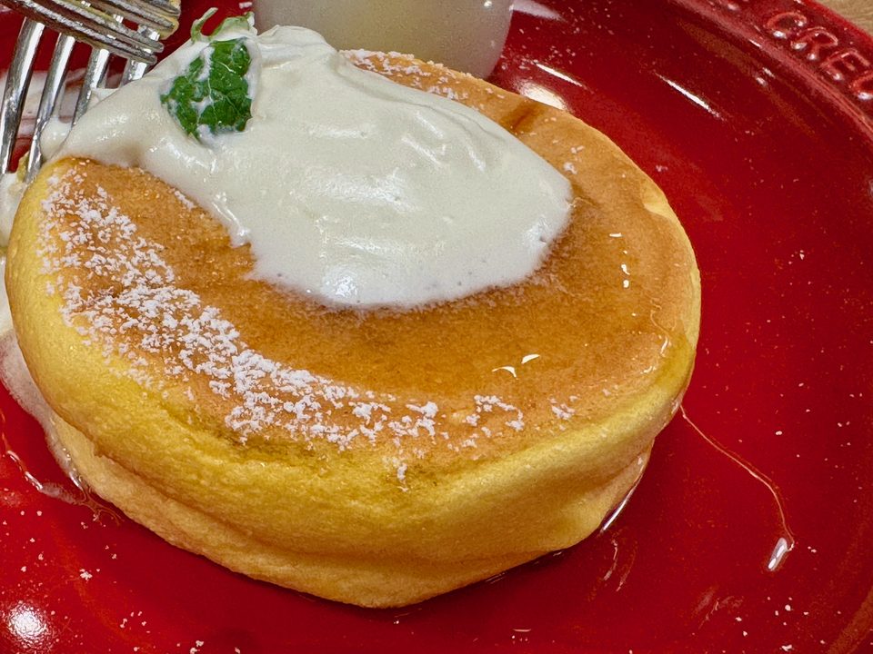 「並木街珈琲 大分光吉店」ふわふわパンケーキ