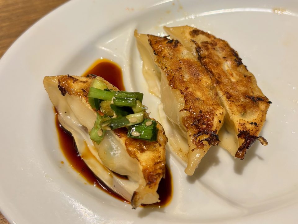 「九州豚骨醤油 鯉から竜 宗方店」餃子