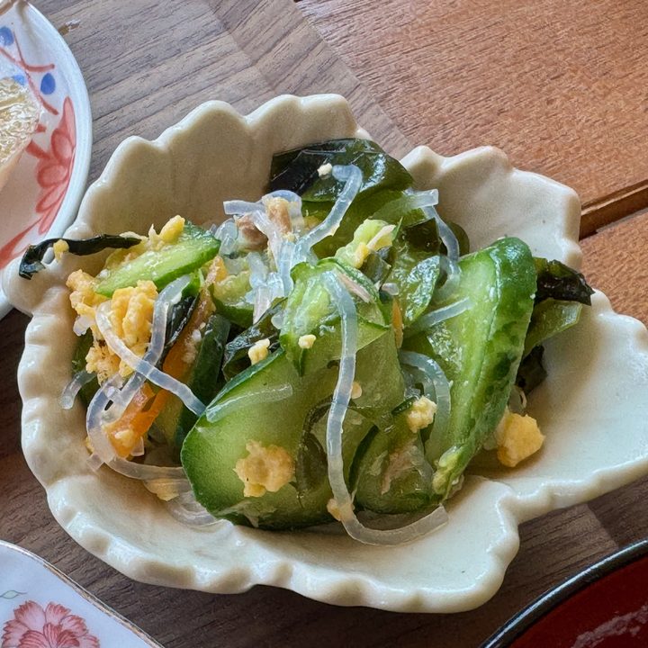 「ゆめたねカフェ」ハンバーグランチ(バナナ入り)