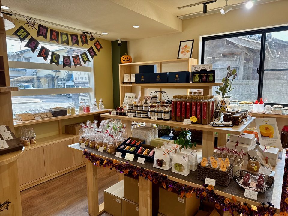 「はちみつ専門店 蜂乃香(HONOKA)」はちみつ・お土産コーナー